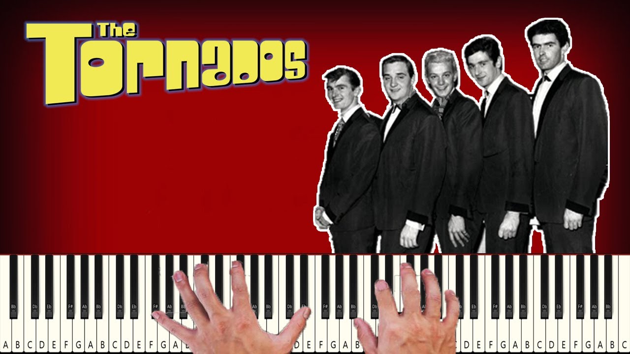 The Tornados - Telstar - PIANO TURTORIAL