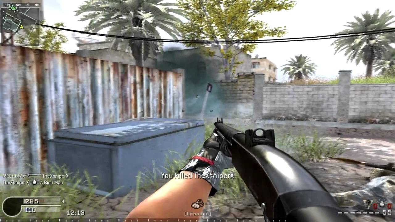 Call of Duty 4 - Free For All - Final Score 100-10