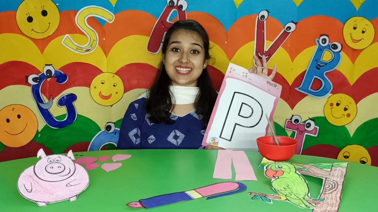 Fun With Letter - P | Order Your Fun Learning Activity Worksheets Now !!! Home Activities