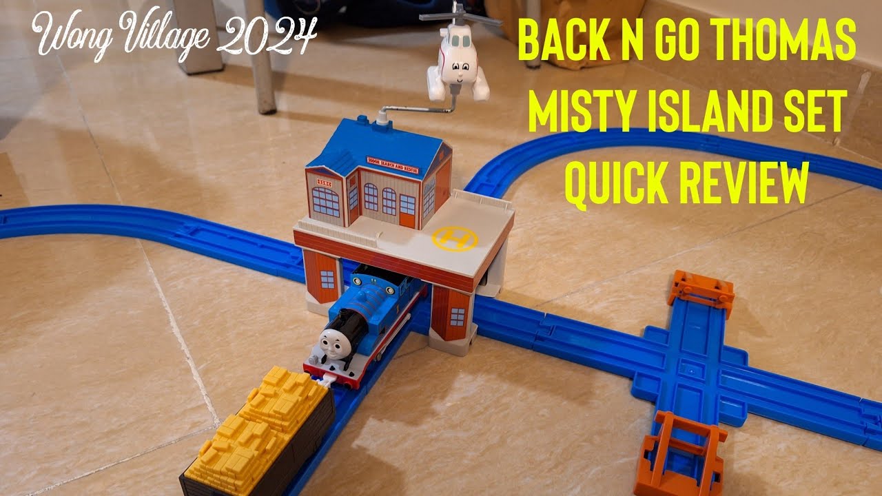 Plarail Back & Go Thomas Misty Island Set (with SSRC) Review!!
