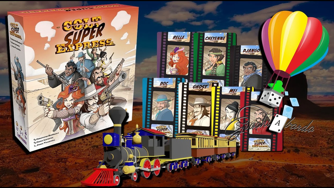 Colt Super Express Gioco da tavolo Tutorial ITA 0037 #farwest #giocodatavolo #news