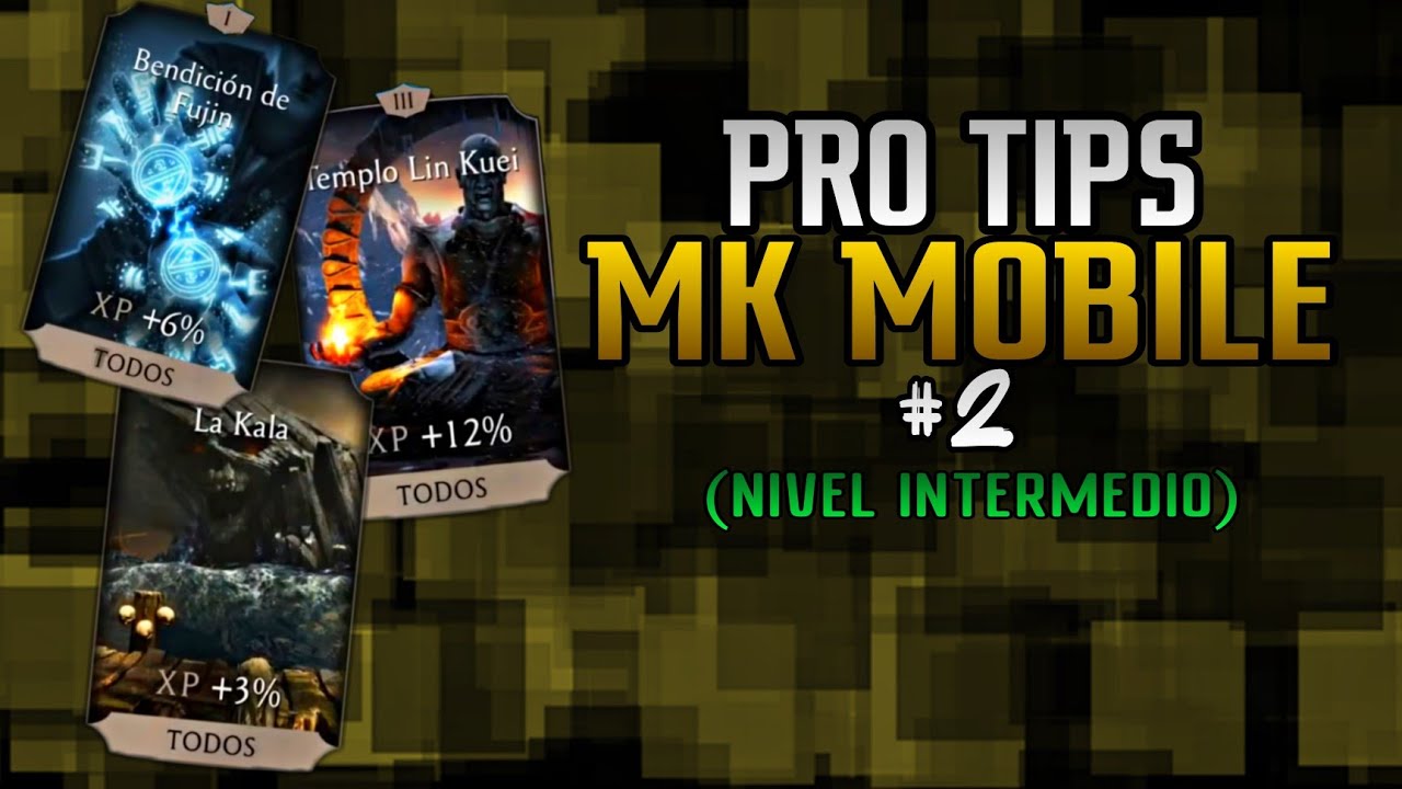 PRO TIPS NIVEL INTERMEDIO | SUBIR CARTAS DE NIVEL MAS RÁPIDO Y HACERTE INMUNE - MK Mobile - Rhyel