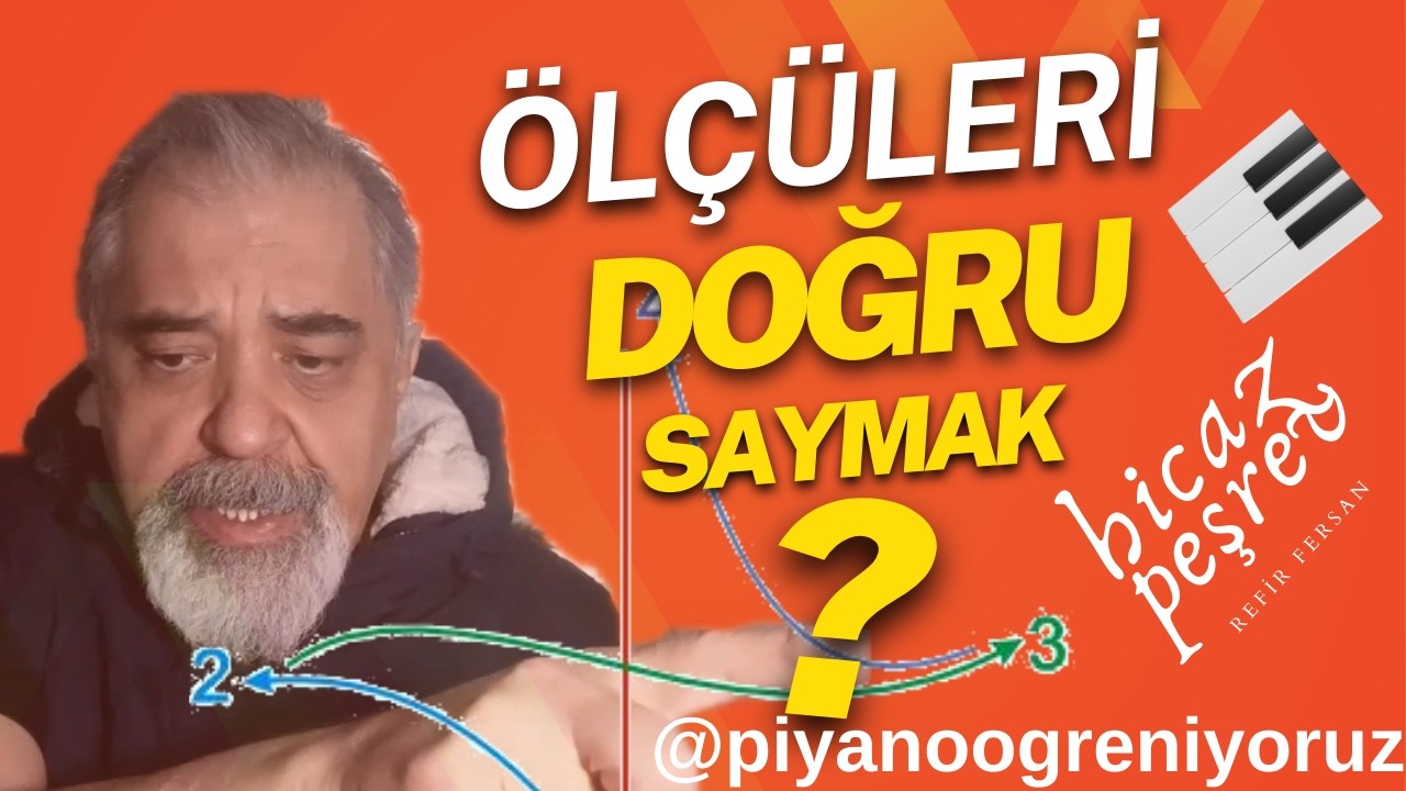 Yeni Başlayanlara 4/4’lükte Vuruş Bilinci – Hicaz Peşrev Üzerinden Ritmik Yerleşim -Göksel Canerli 🎹