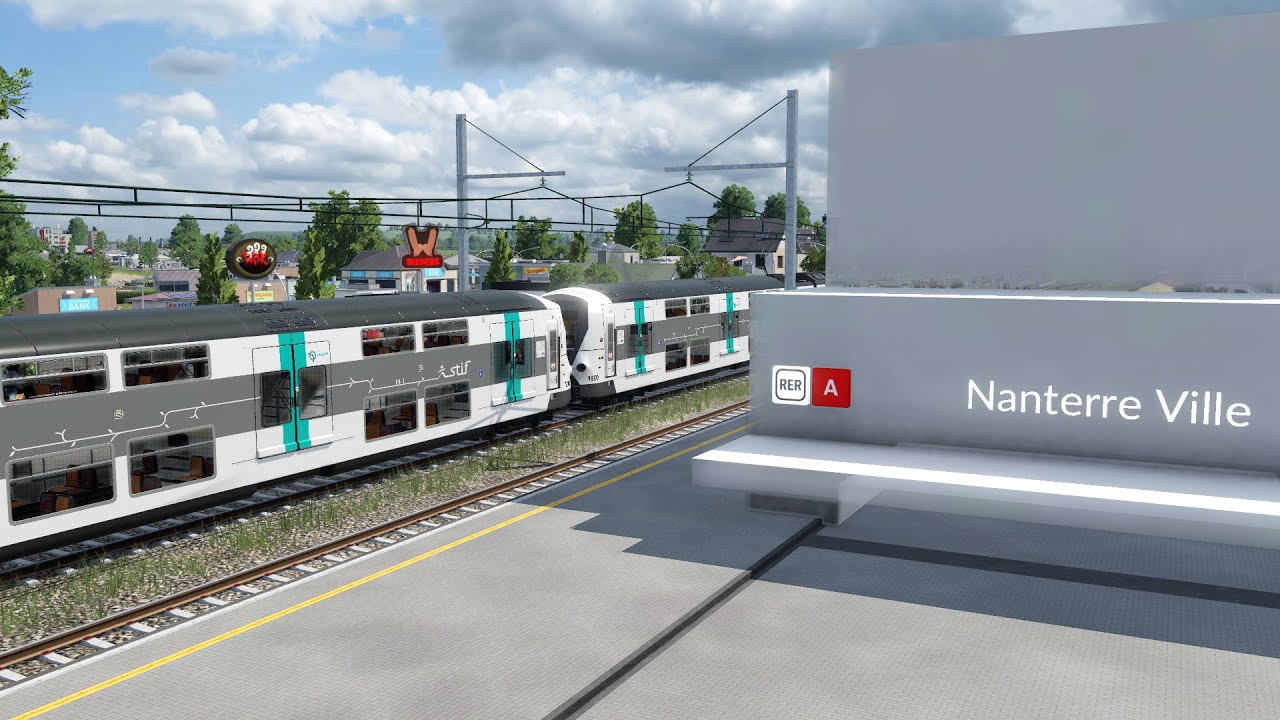 Transport Fever 2 : Cab ride en Mi09 de Torcy à Nanterre Ville ! Episode 29