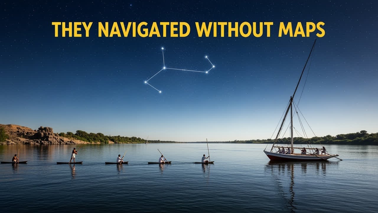 Lost Navigation Secrets of Nile Sailors by stars alone