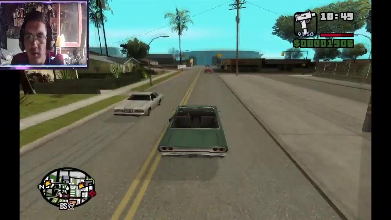Me paso el gta en un solo directo