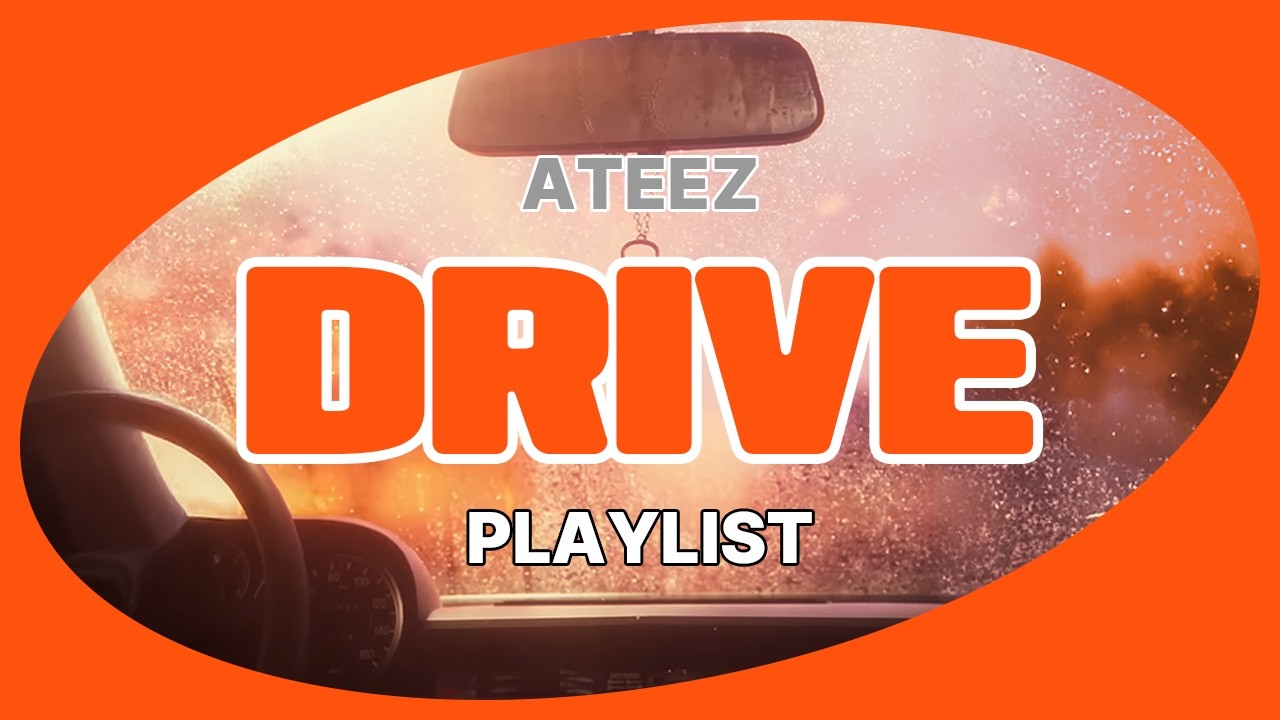 주황빛 노을 드라이브 | 1시간 에이티즈 플레이리스트 ATEEZ Drive Music [PLAYLIST]