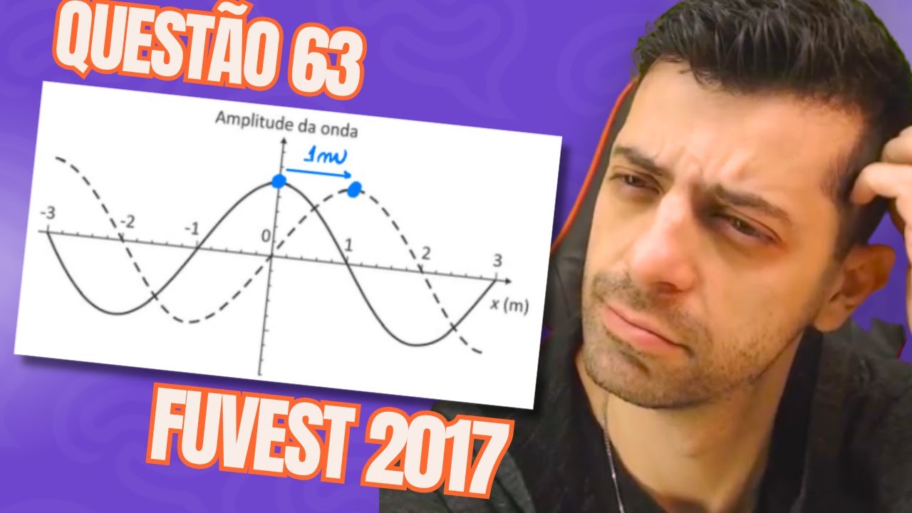 FUVEST 2017 - Q63 - A figura representa uma onda harmônica