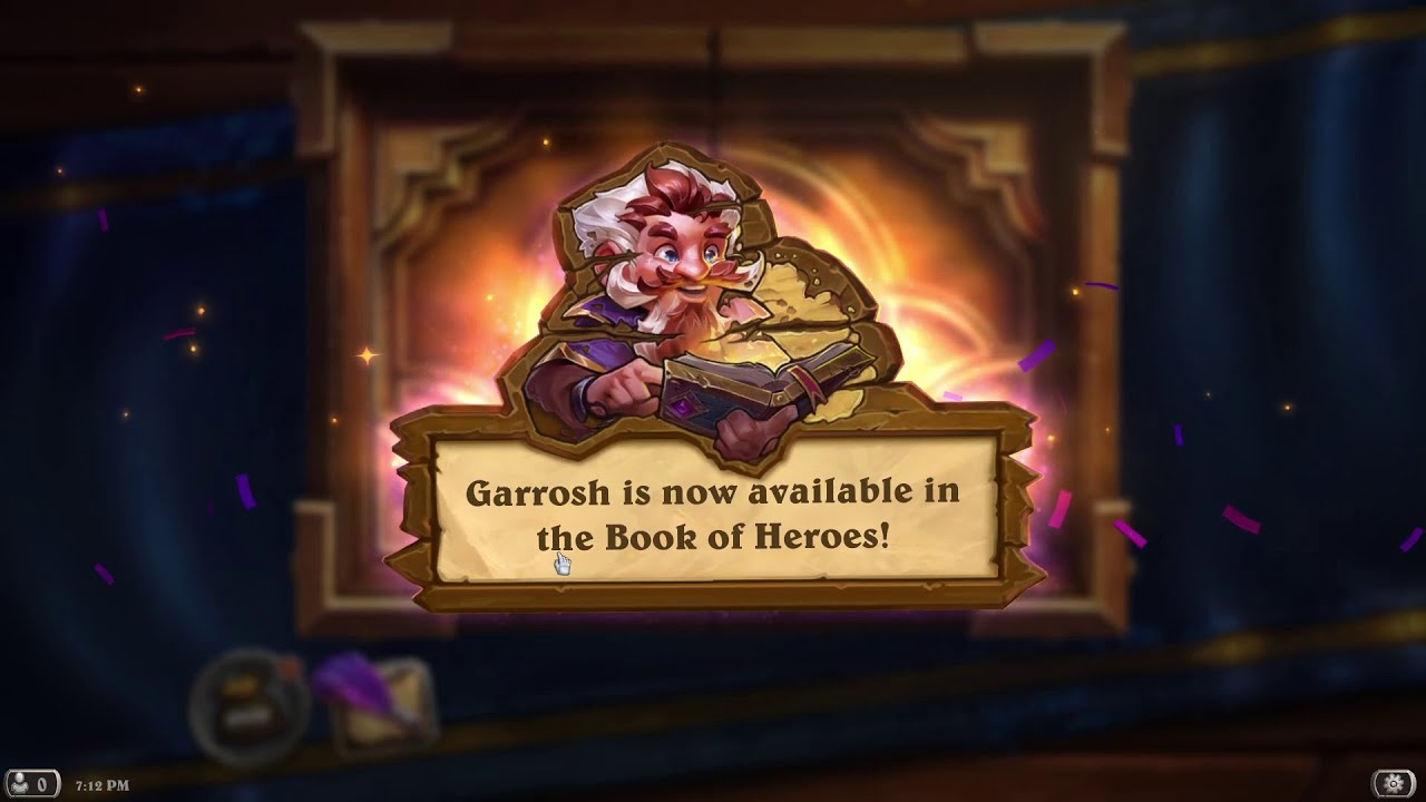 Book of Heroes Garrosh vs Greatmother Geyah | Hearthstone Book of Heroes