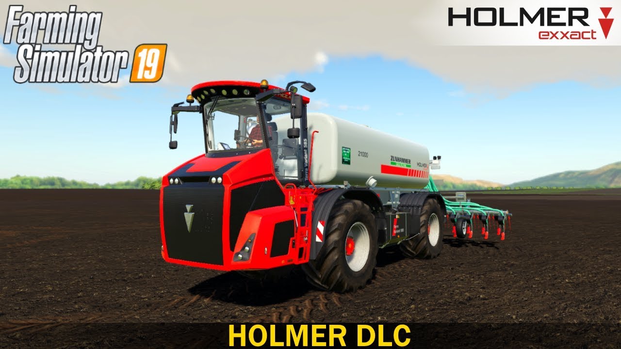 Farming Simulator 19 - HOLMER DLC With Fertilizer Sprayer and Cultivator
