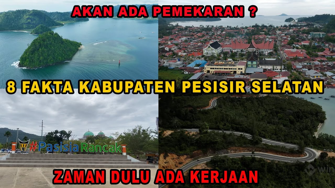 TERDAPAT BANYAK  PULAU INDAH !!  INILAH 8 FAKTA MENARIK KABUPATEN PESISIR SELATAN PESISIR SELATAN
