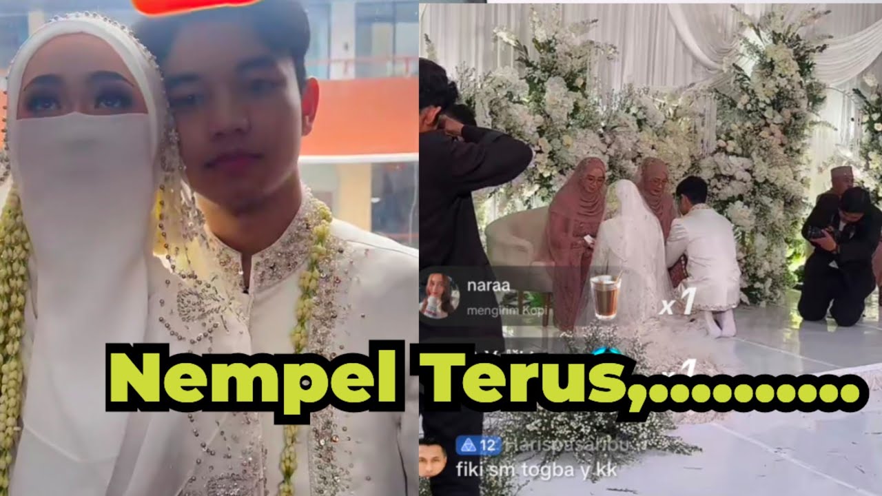 Momen Sungkeman Pernikahan Fiki Naki dan Tinandrose