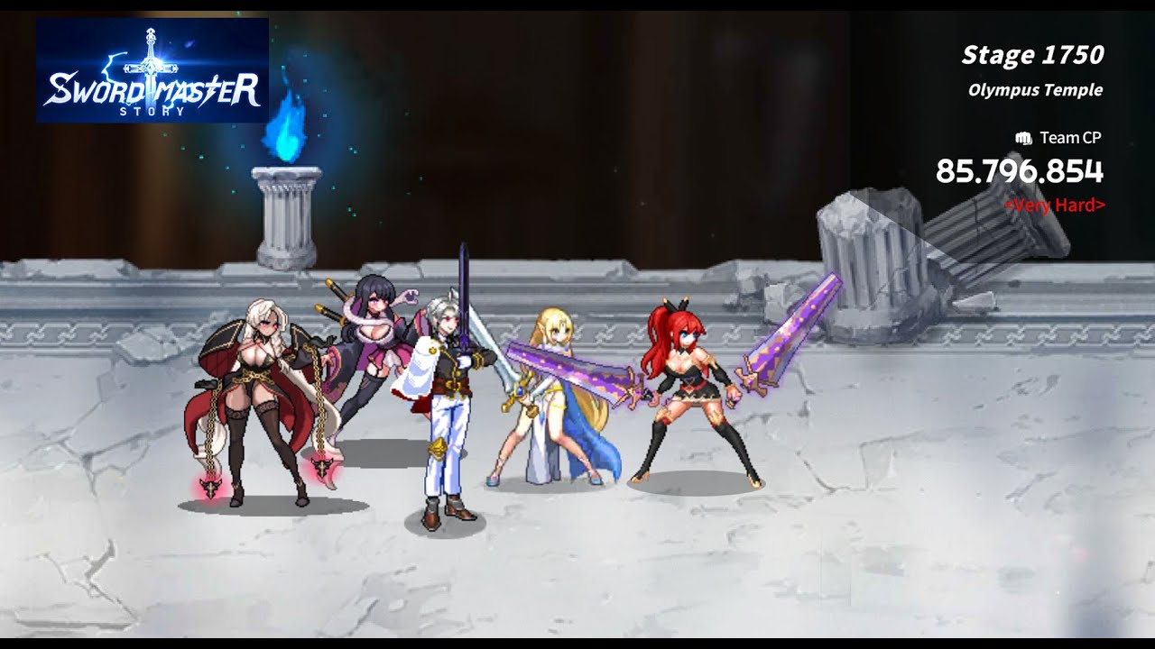 Sword Master Story 1750 - Eos and the Warriors