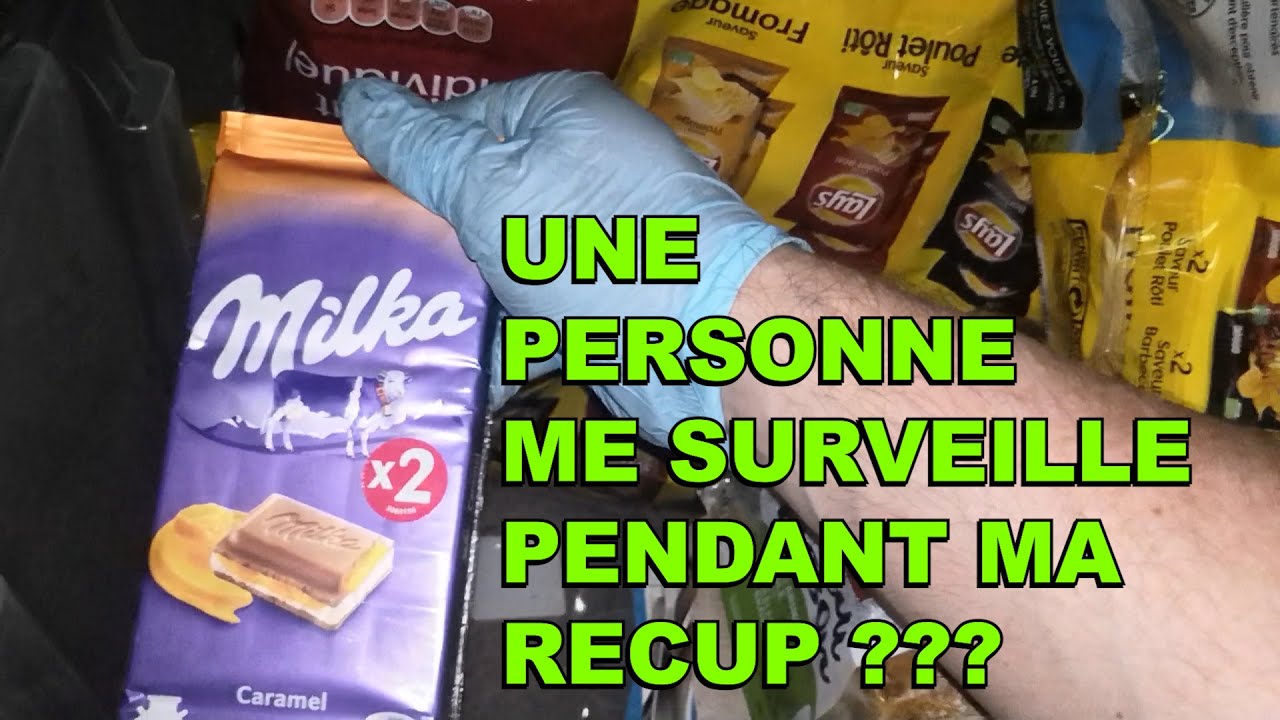 Récup dans les poubelles d'un Vival by Casino #5 - Une personne me surveille pendant ma récup ???