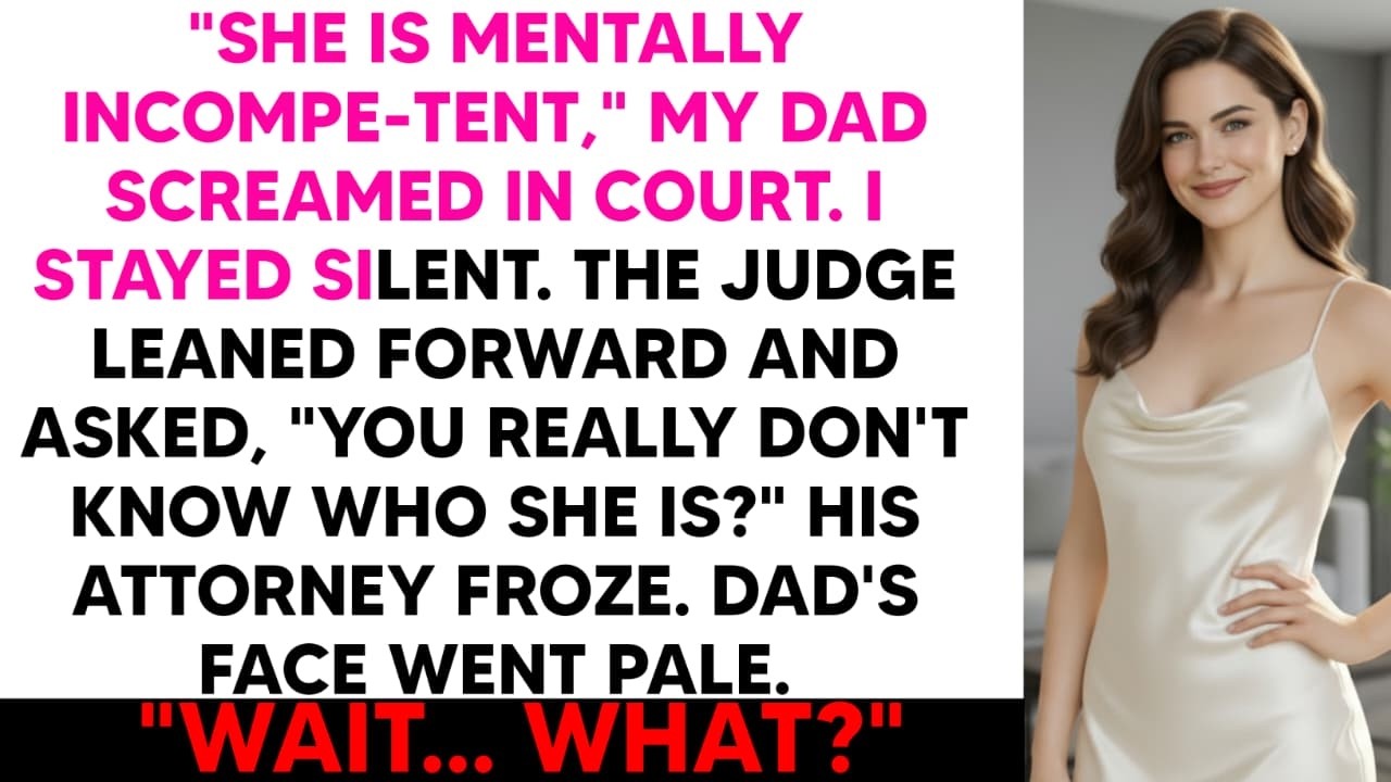 In The Courtroom My Dad Screamed 