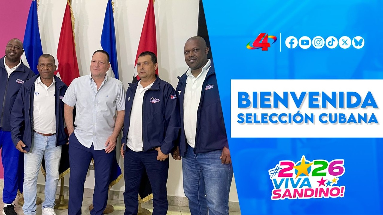 Histórico: Selección de Cuba llega a Nicaragua para el Clásico Mundial 2026 ⚾