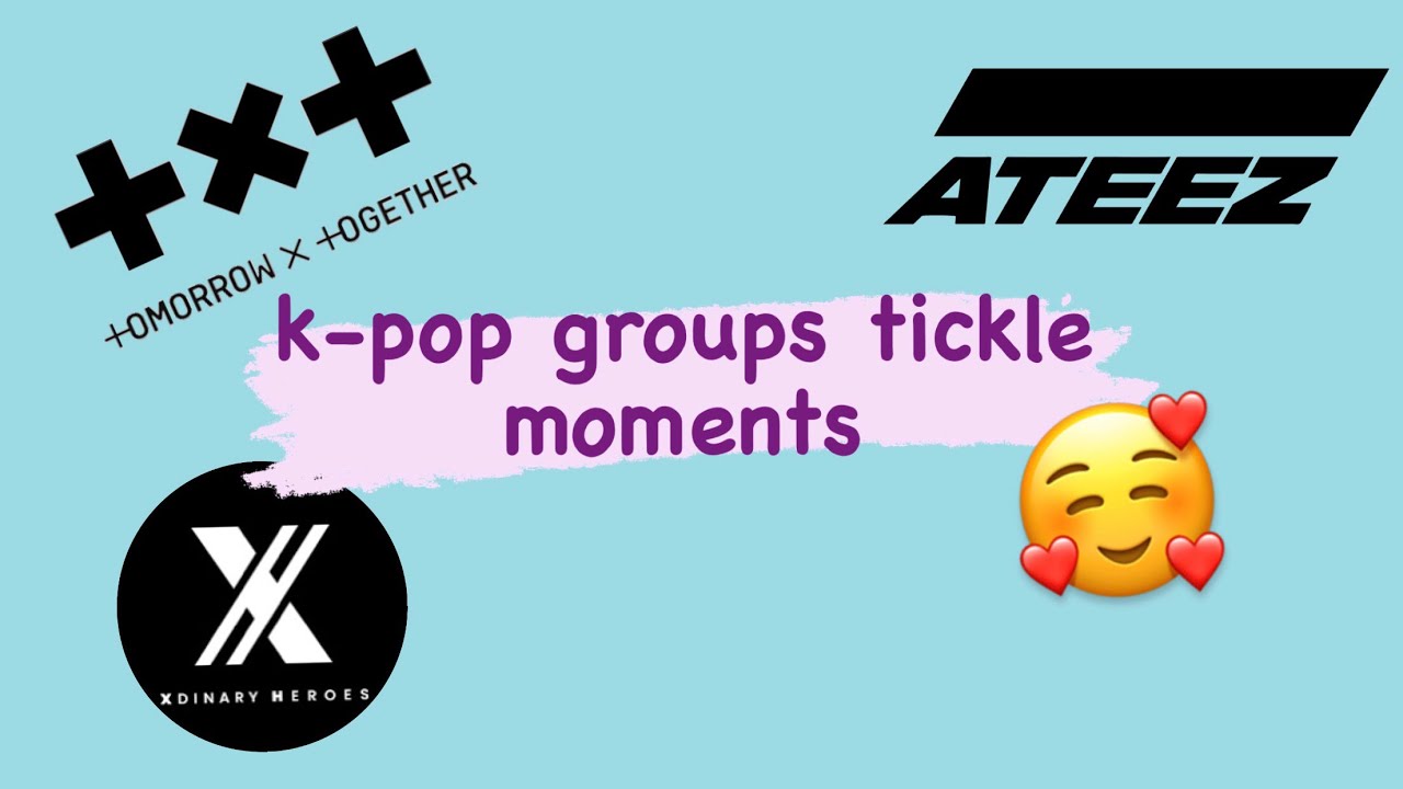 K-pop groups tickle moments (TXT, ATEEZ, Xdinary Heroes)