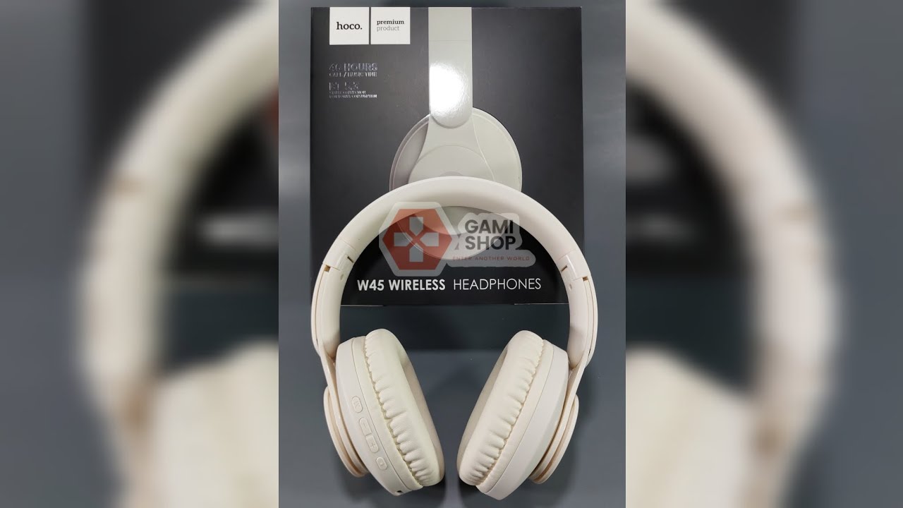 unboxing casque Hoco w45