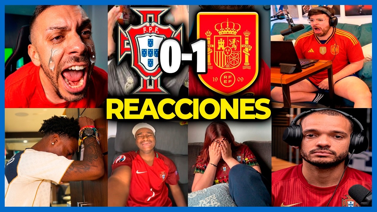 LAS MEJORES REACCIONES a la ELIMINACION de PORTUGAL ante ESPA&Ntilde;A en el MUNDIAL 🏆
