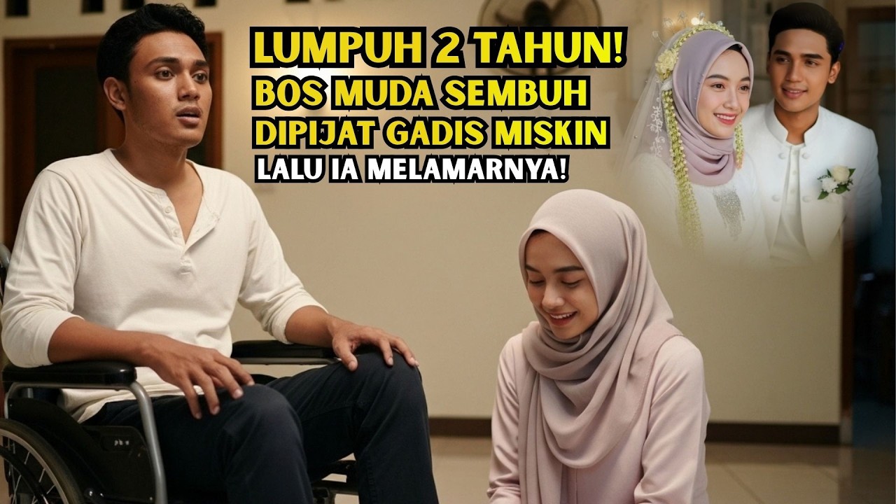 LUMPUH 2 TAHUN! Bos Muda Jakarta Ini Sembuh Dipijat Gadis Miskin, Lalu Ia Melamarnya!