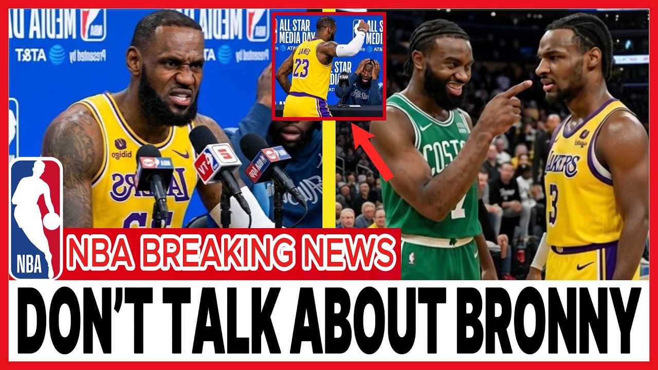 Jaylen Brown Just DISRESPECTED Bronny Again… LeBron Loses It On Camera