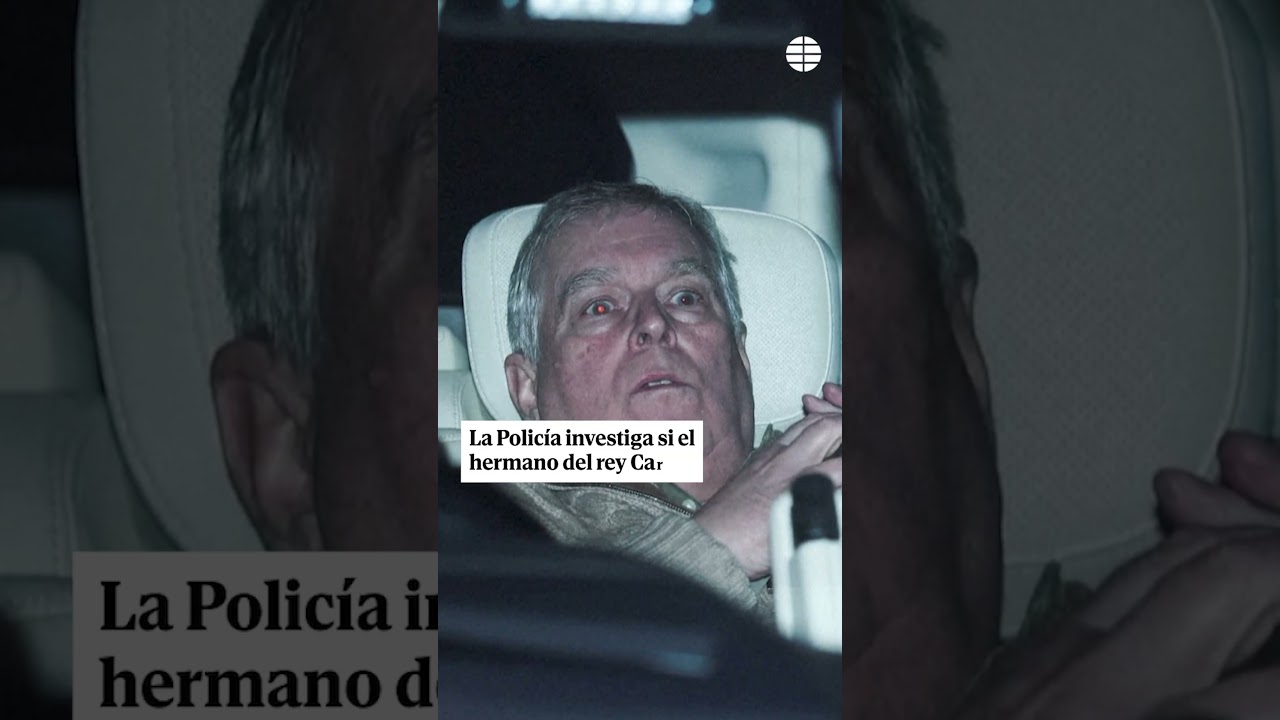Sale de la comisar&iacute;a el ex pr&iacute;ncipe Andr&eacute;s tras haber sido detenido durante once horas #Andr&eacute;s