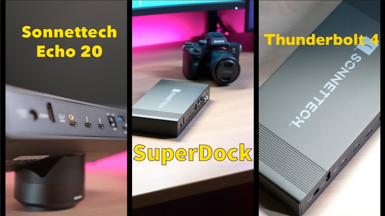 (Review) Sonnettech - Thunderbolt 4 Echo 20 Superdock mit NVME &