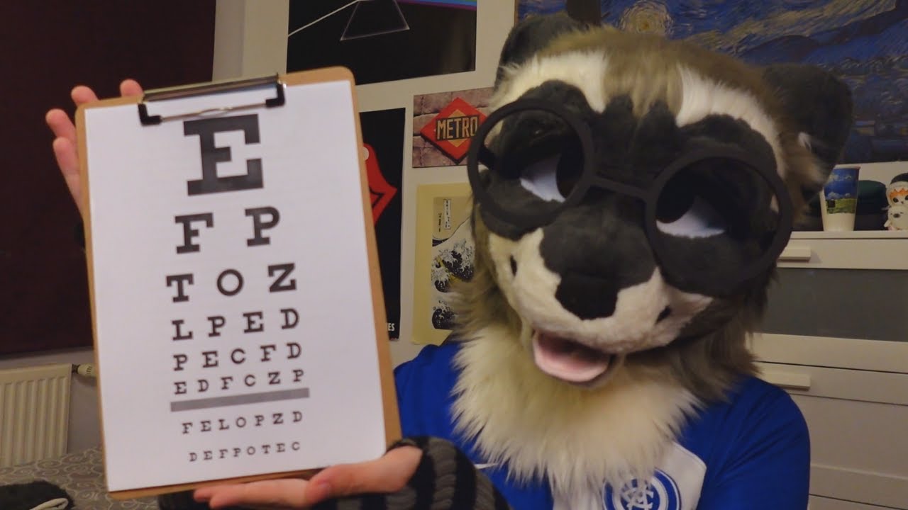 [Furry ASMR] Raccoon Performs a Relaxing Cranial Nerve Exam | Personal Attention, Whispering...