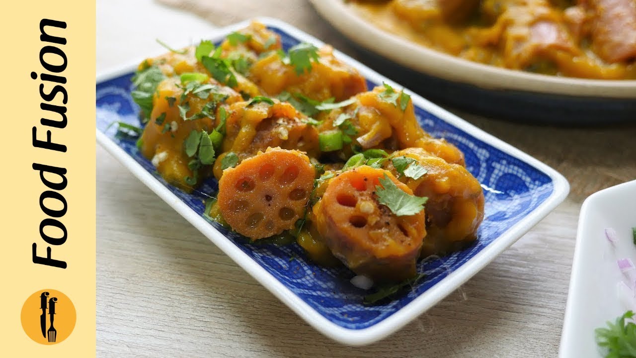 Sindhi Beh Chaat (Lotus Root) Recipe By Food Fusion