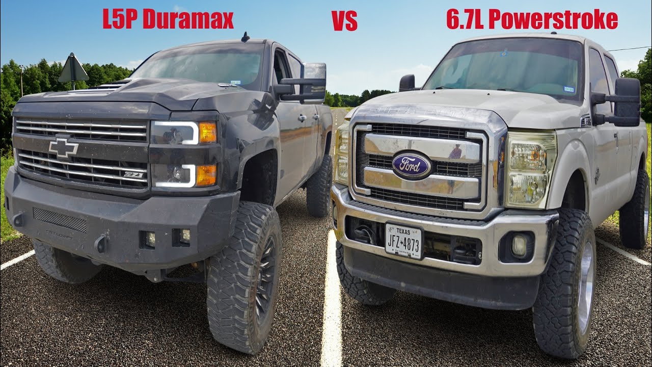 L5P Duramax vs 6.7L Powerstroke