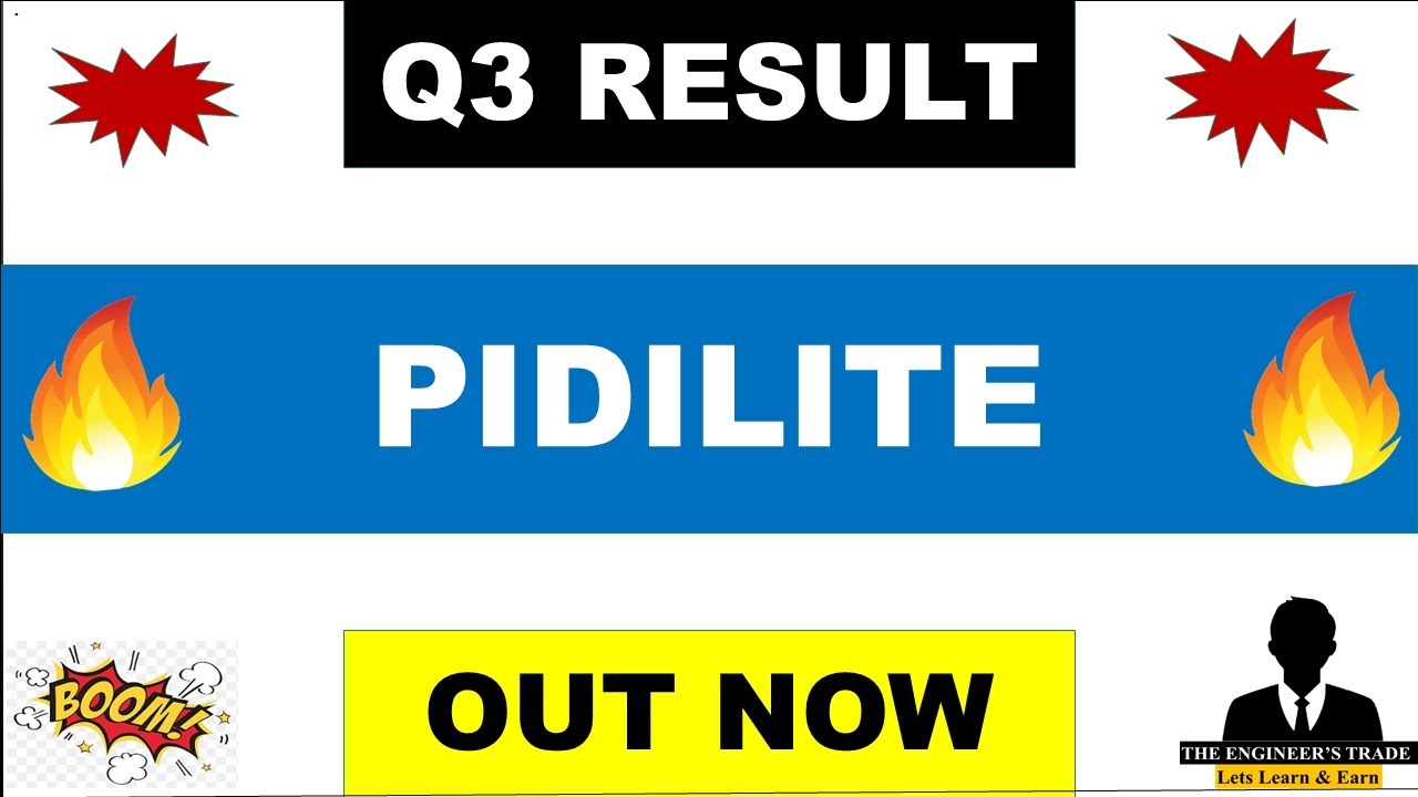 Pidilite Q3 Results 2026 | Pidilite Results Today | Pidilite Share Latest News | Pidilite Industries