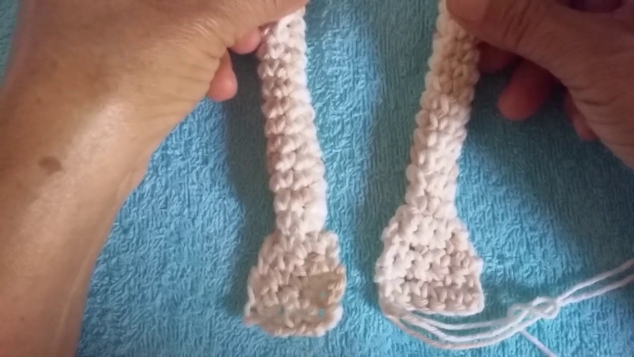 Alça de  bolsa de crochê  | como fazer alça de bolsa de crochê | alça de croche