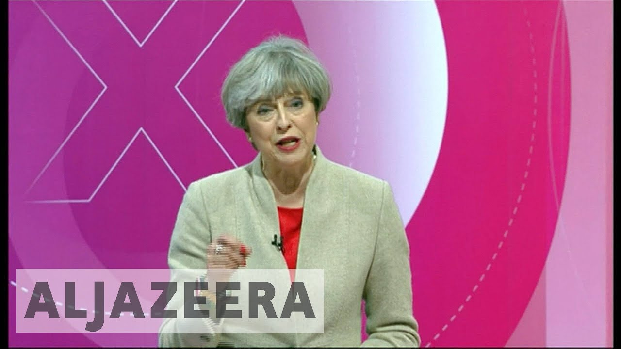 UK&rsquo;s May and Corbyn grilled by voters in final TV showdown