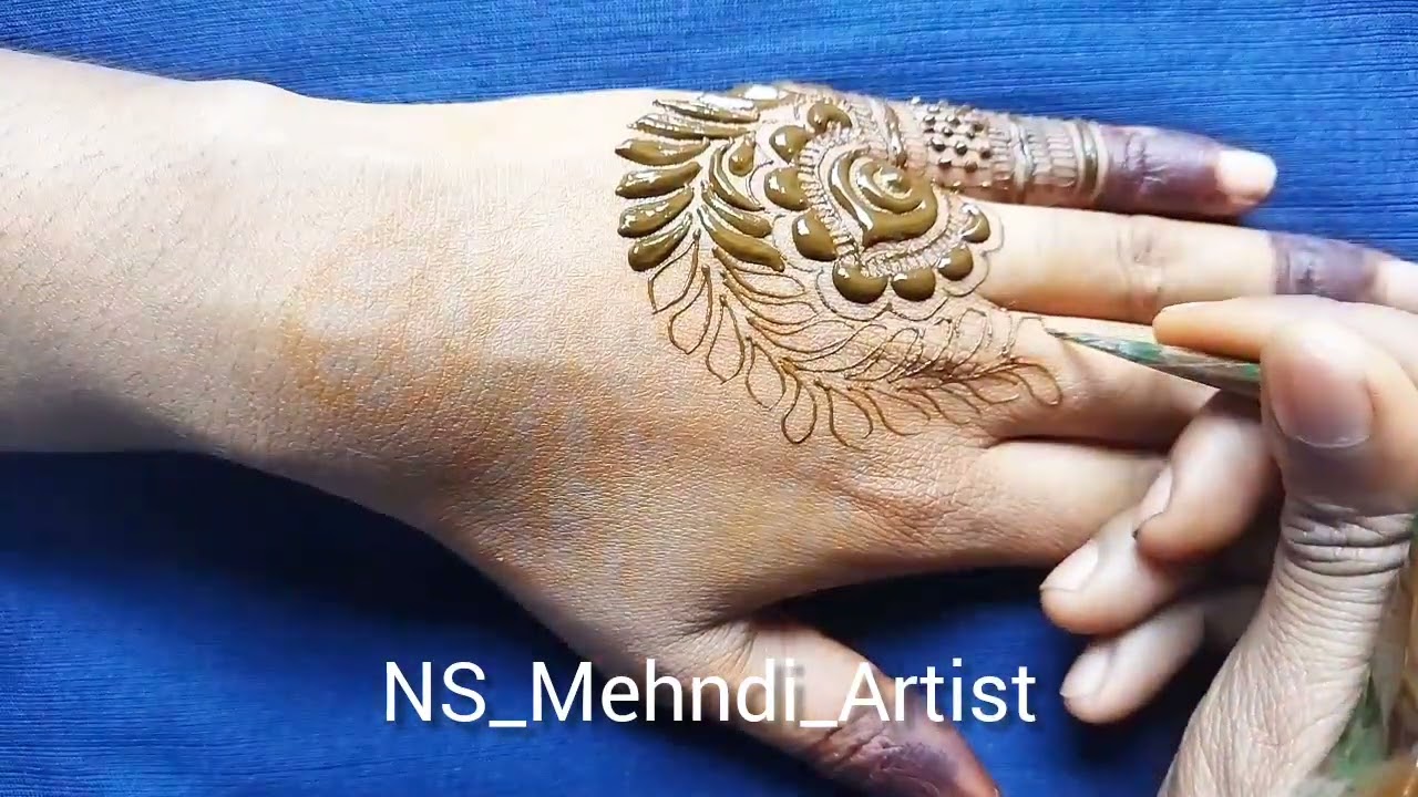 Eid Special Finger Mehndi Design 2026 | Easy & Stylish Back Hand Mehndi | NS Mehndi Artist