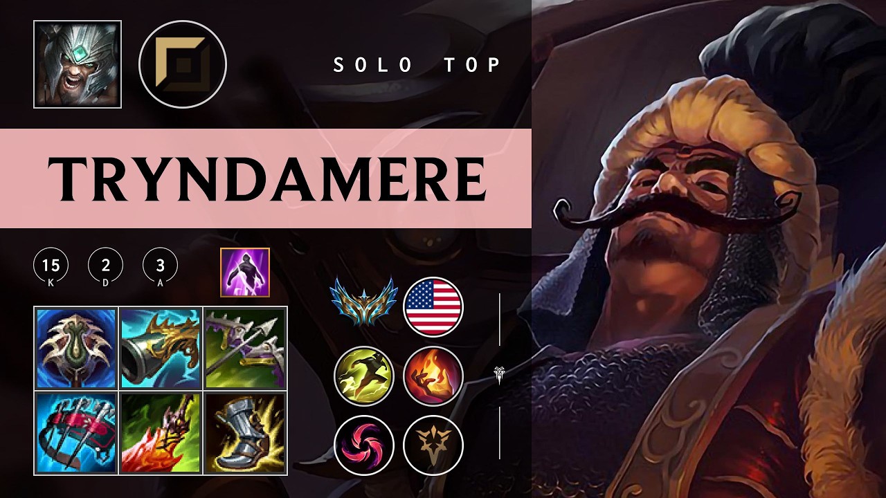 Tryndamere Top vs Lee Sin - NA Challenger Patch 26.04
