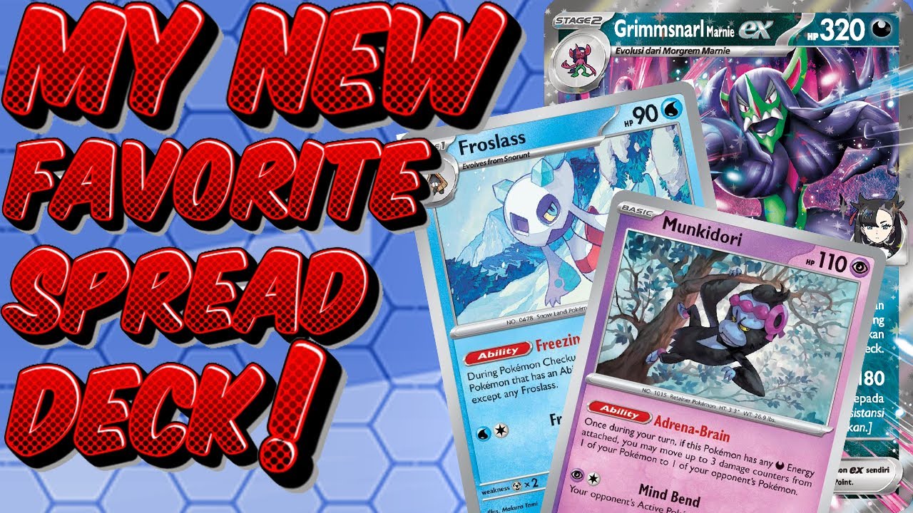 I was wrong. Marnie's Grimmsnarl ex is a spread player's DREAM!