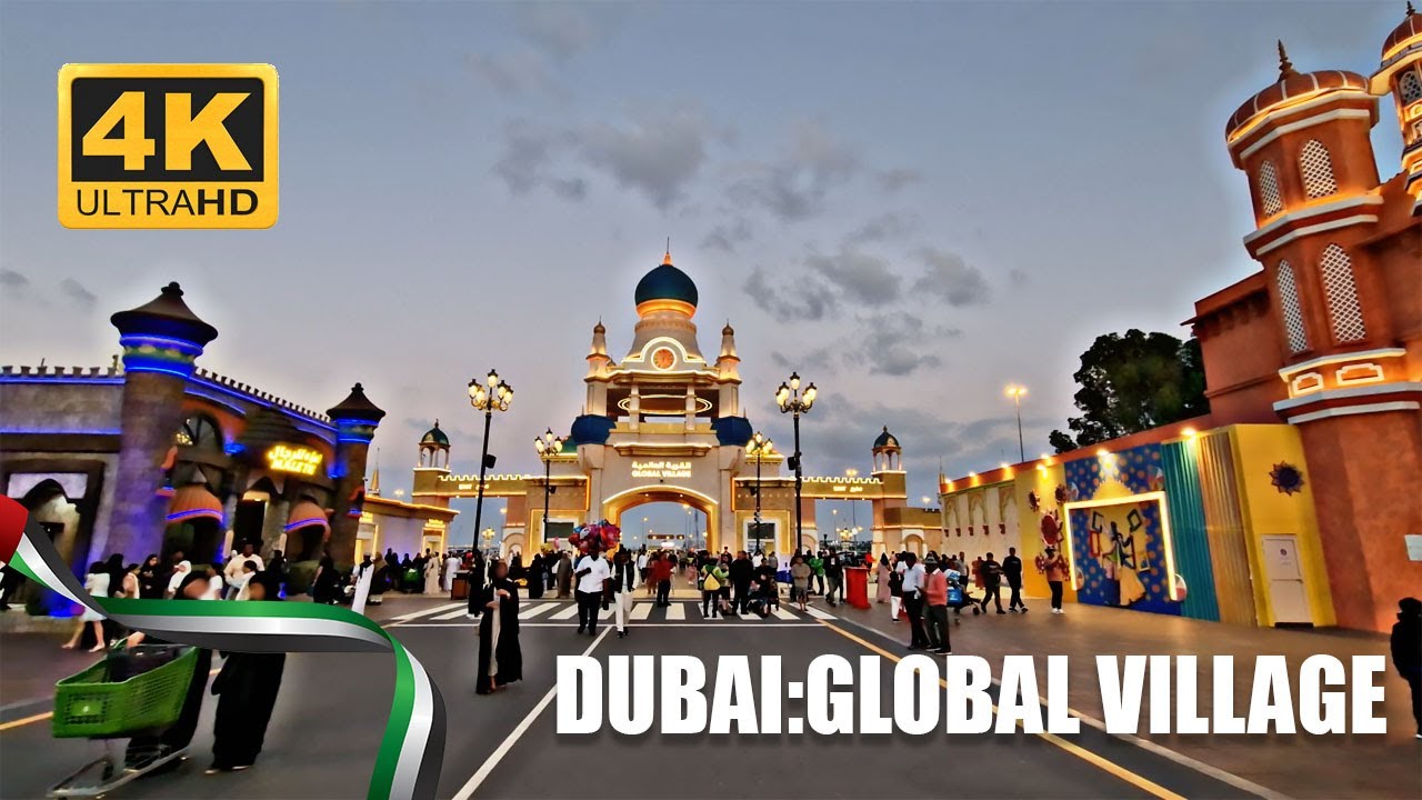 ▶️ Dubai 【4K】Global Village Dubai: Complete Walking Tour