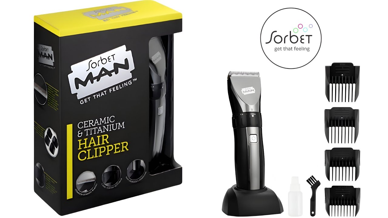 Sorbet Ceramic & Titanium Hair Trimmer | Unboxing & Review