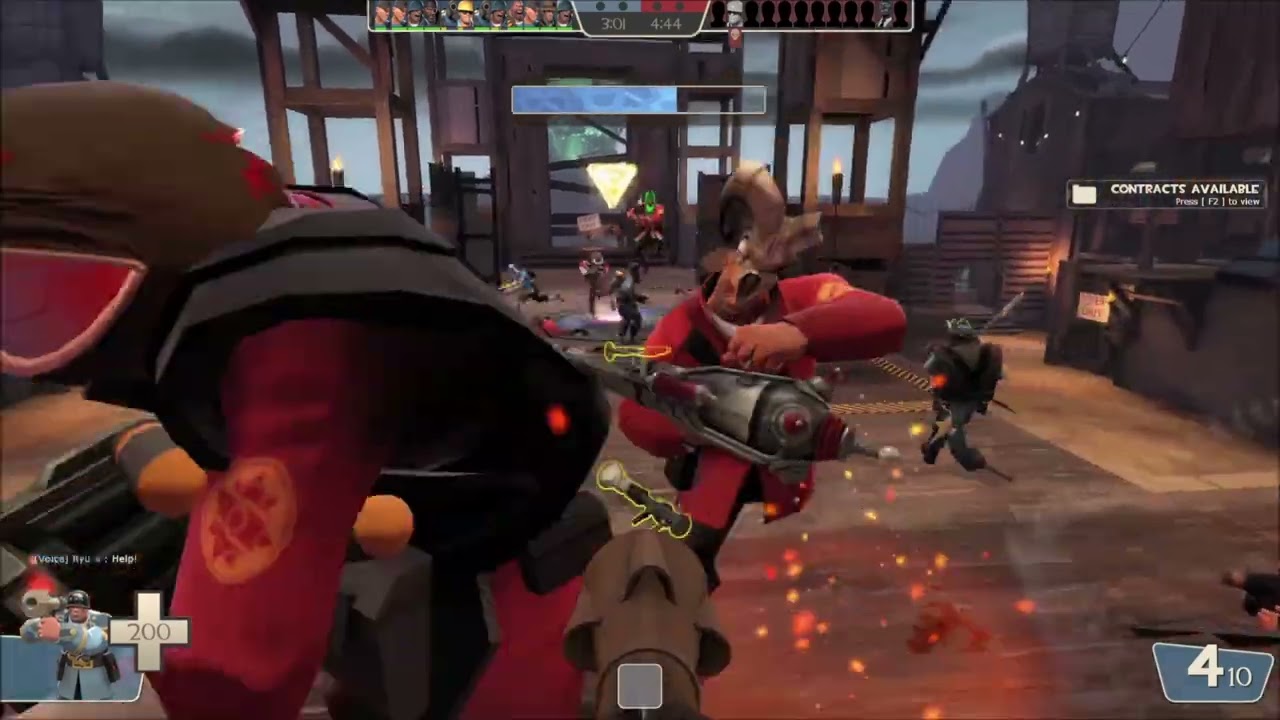 Team Fortress 2 - Soldier - Ghost Fort Gameplay