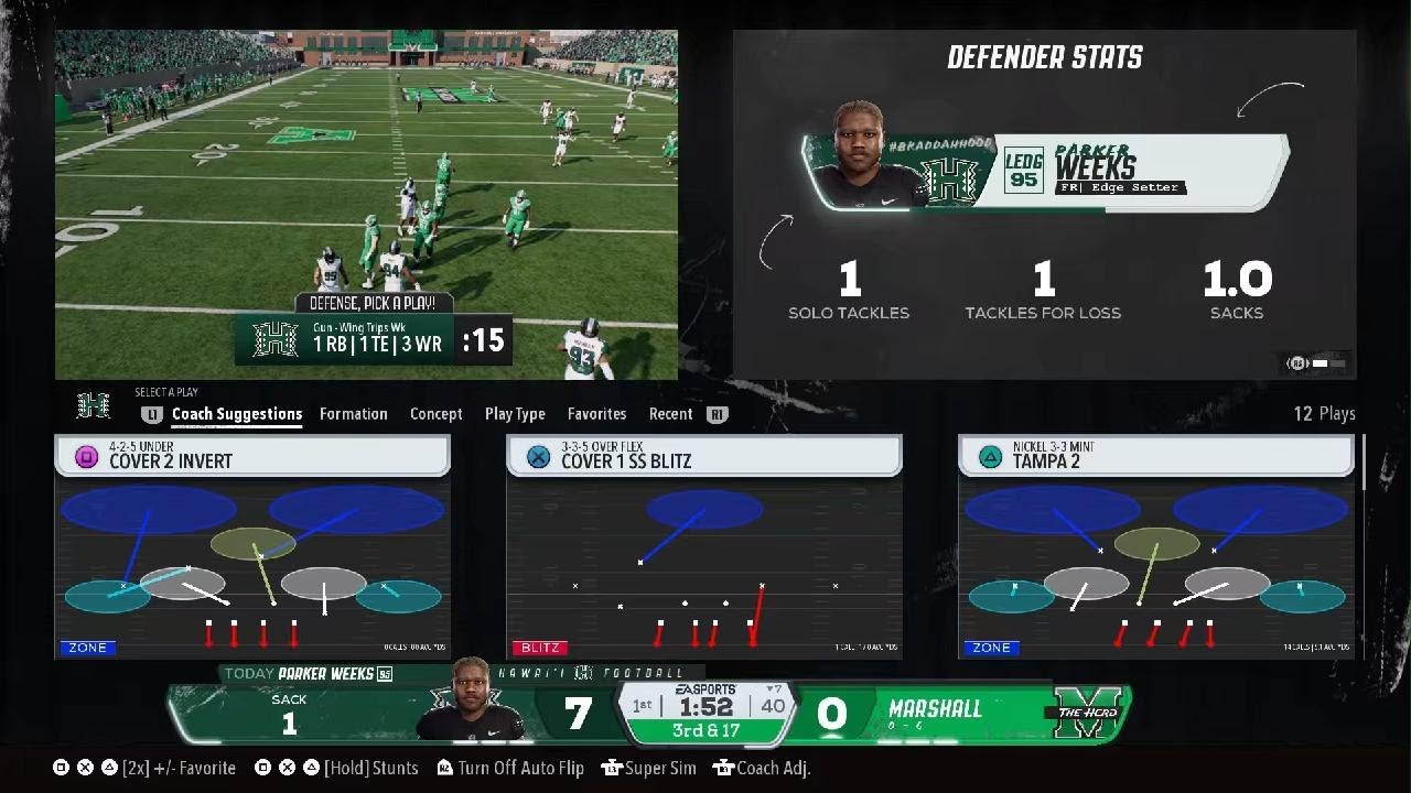 Hawaii rebuild year 6 game 8