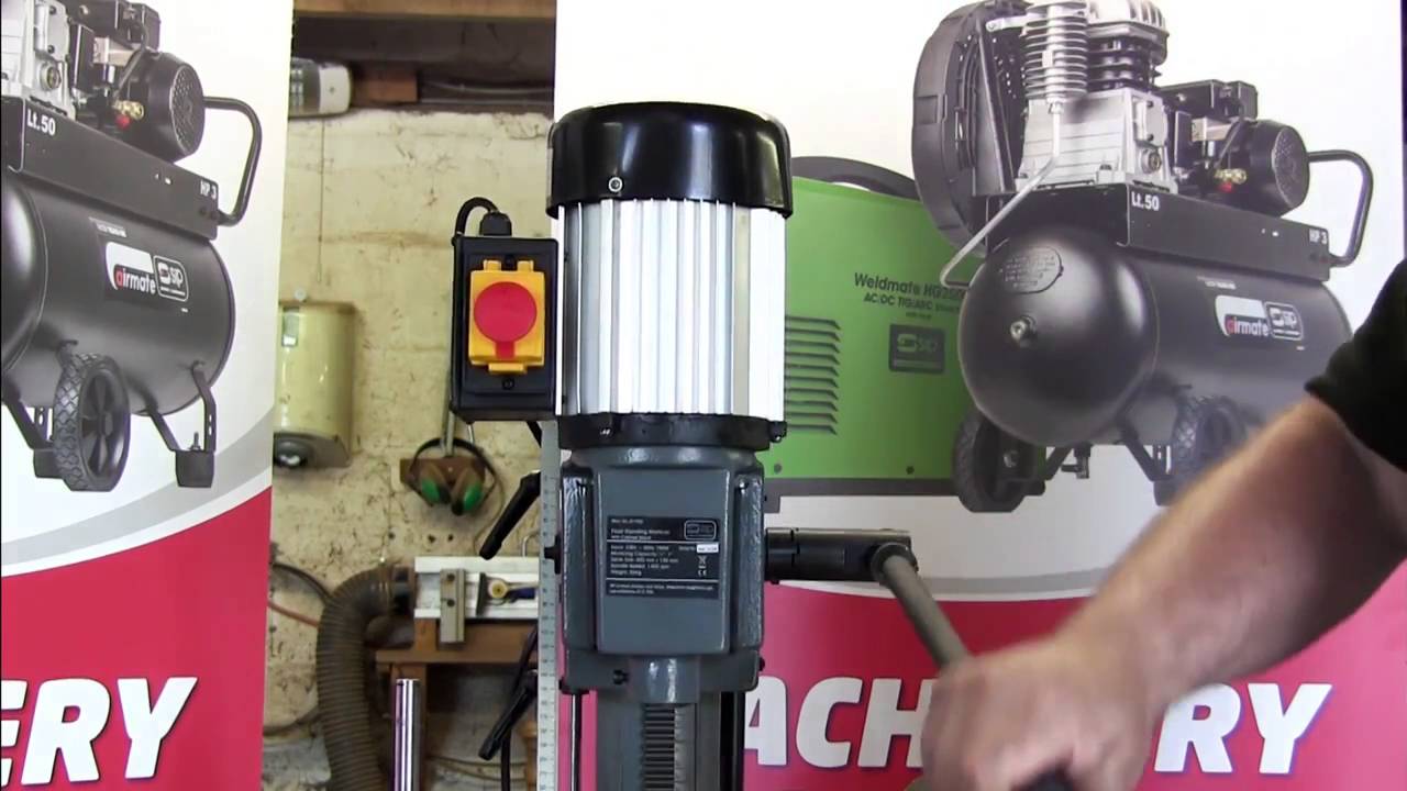 SIP 01950 Heavy Duty Bench Morticer with Cabinet