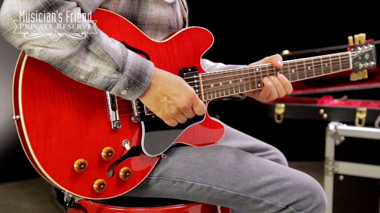 Gibson Custom CS-336 Figured Semi-Hollow Electric Guitar