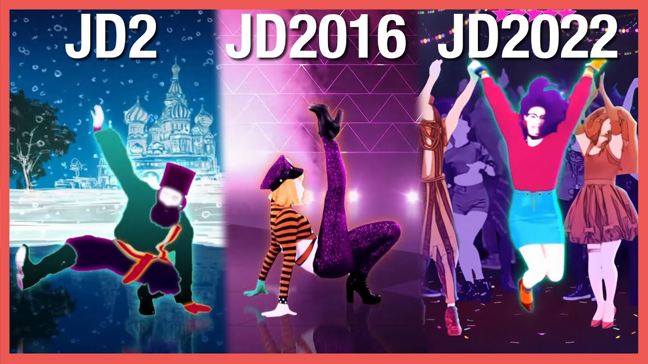 The BEST MAP from each Just Dance