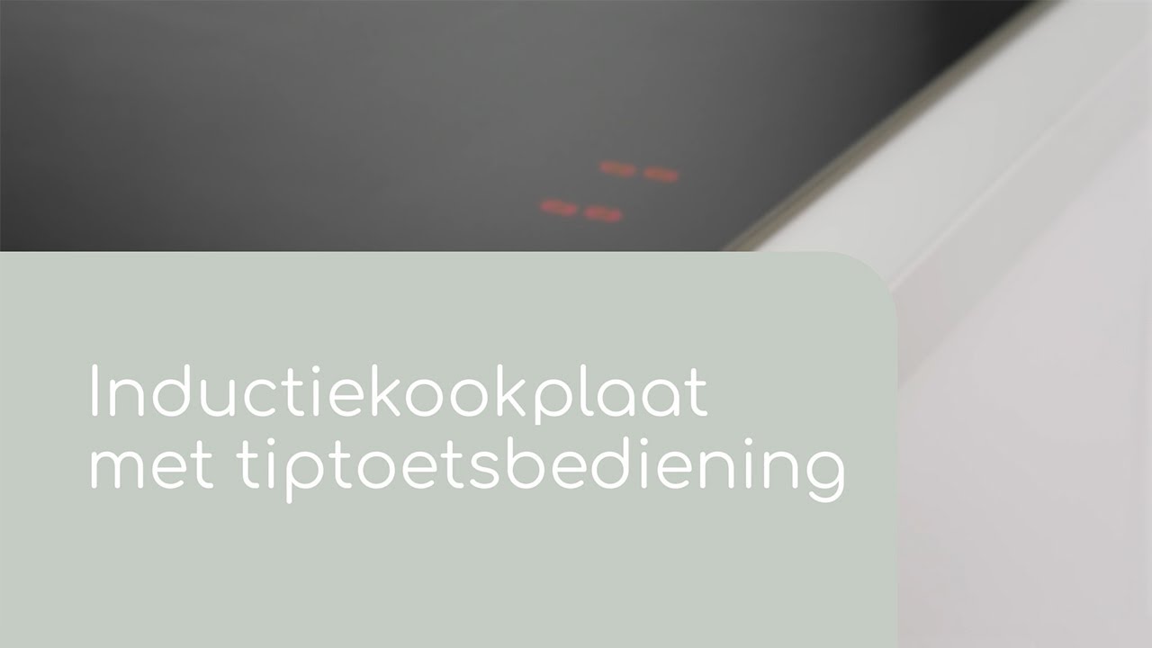 Inductiekookplaat met tiptoetsbediening en RVS sierlijst  - Pelgrim Keukenapparatuur