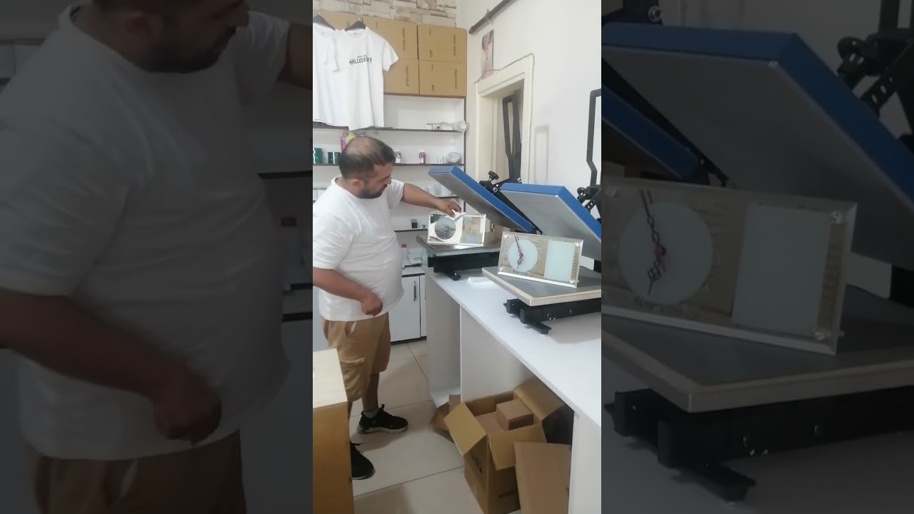 Cam Saat Masaüstü Ürün Tanıtımı... Cam Baskı da nelere dikkat etmeliyiz bilgilendirme