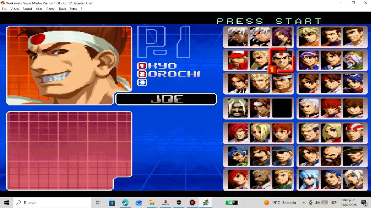 (Winkawaks Plus 1.60) Kof 02 Storm Reborn Plus Perfect Snake Invasion Kyo SP Edition Final Version