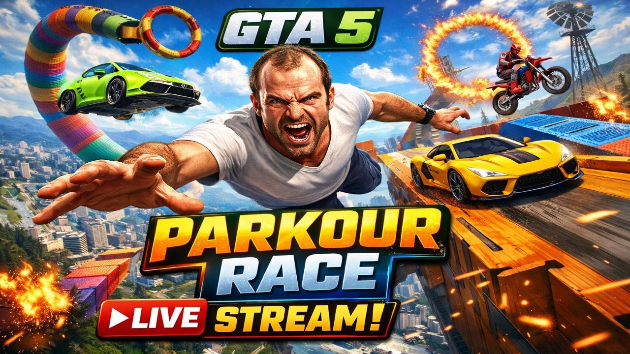 GTA 5 EXTREME Parkour Race LIVE 🔥 Impossible Jumps!