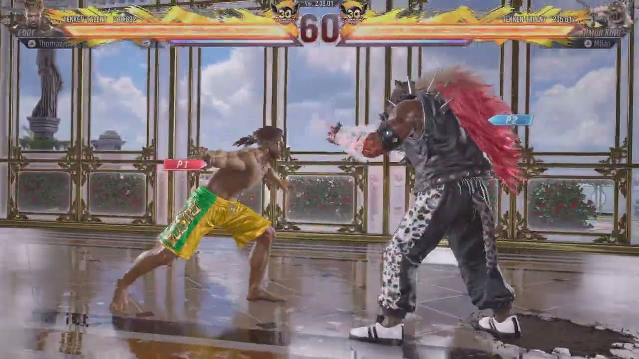 TEKKEN8 | Eddy Gordo vs Armor King 4K