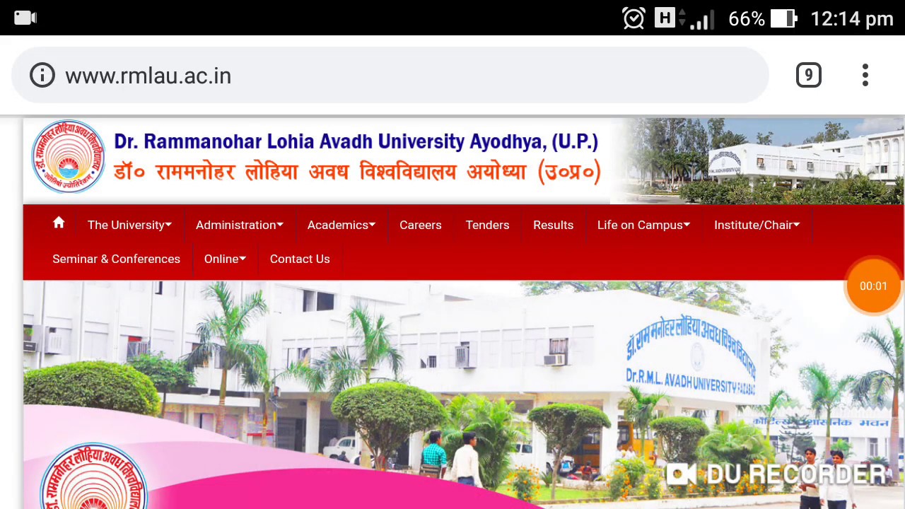 RMLAU bcom 3rd year  all colleges result uploaded 2019 ,,,rmlau result 2019 awadh university