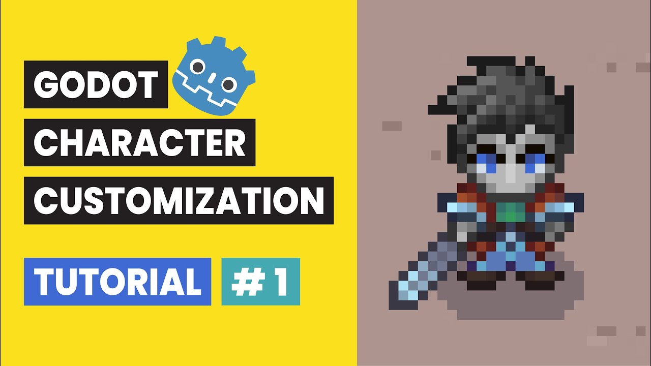 Godot Character Customization Tutorial #1: Setup your Character